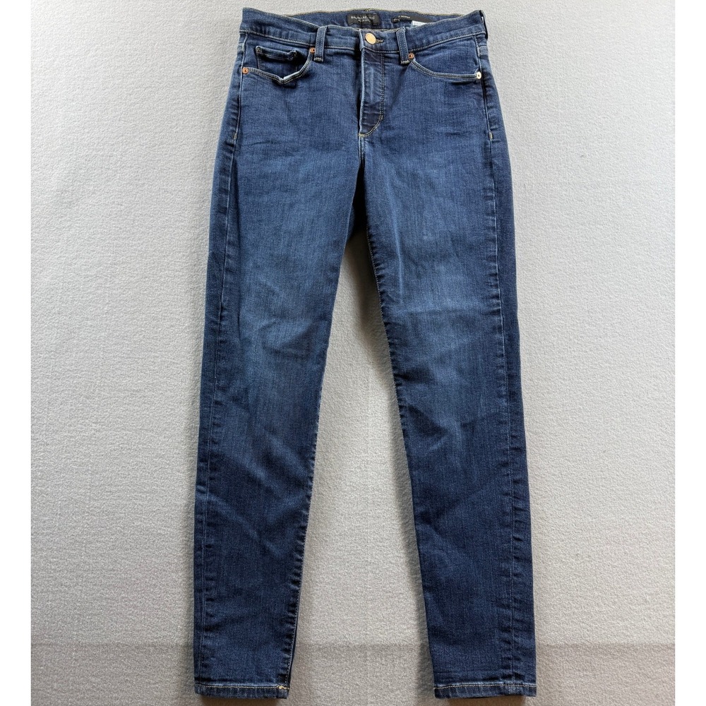 Banana Republic Skinny Jeans Womens 28 Blue Mid-Rise Premium Denim 28x26